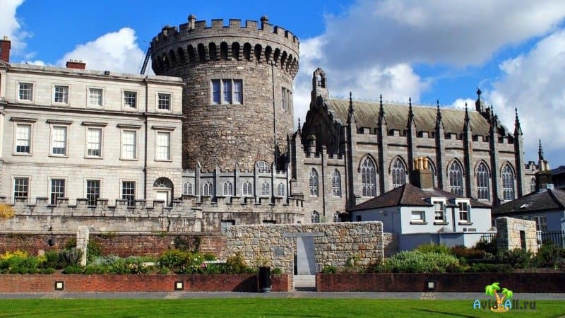 Дублинский замок Ирландия