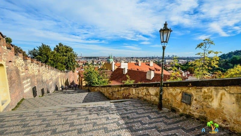 Замковая лестница в Праге
