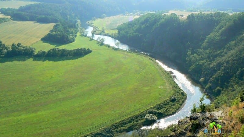 Река Бероунка в Чехии