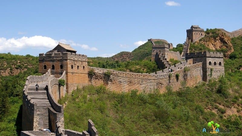 Китайская стена фото