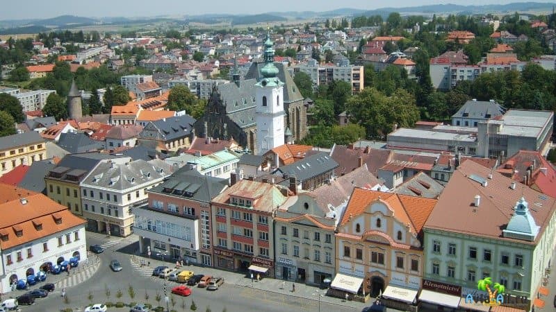 Город Клатови в Чехии