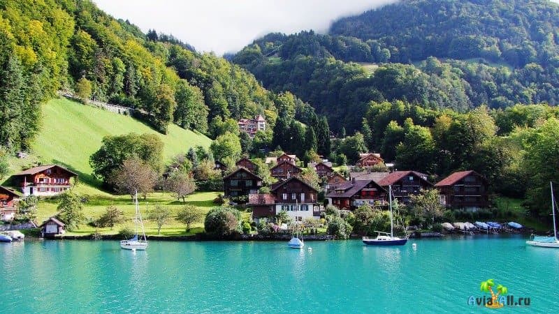 Озеро Тун Швейцария