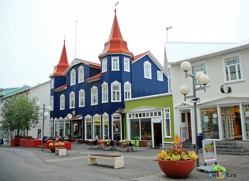 Природные и архитектурные достопримечательности Акюрейри. Цивилизованный город Исландии3