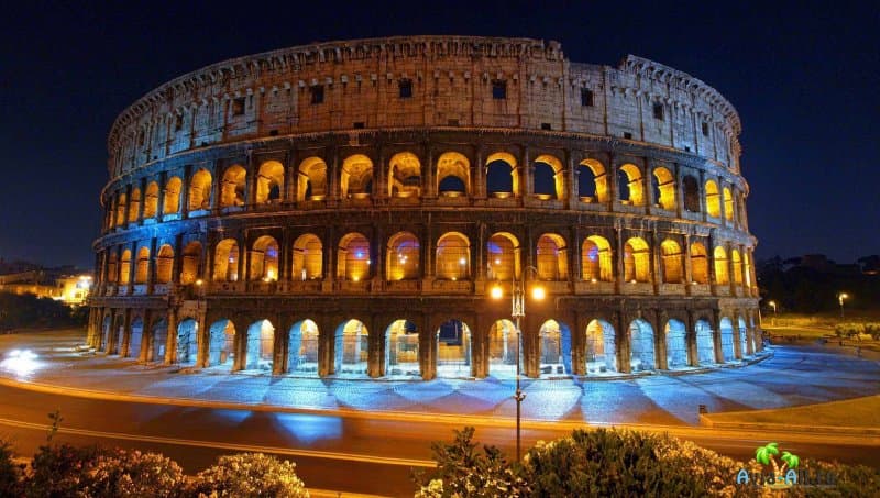 Амфитеатр Древнего Рима - Колизей. Выдающийся архитектурный памятник древности2