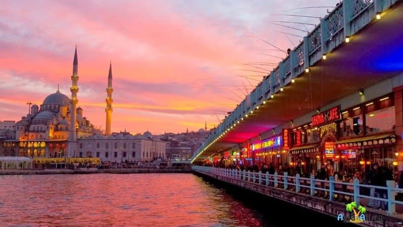 Голландский мост в Стамбуле