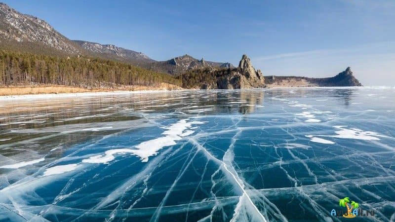 Байкал зимой фото