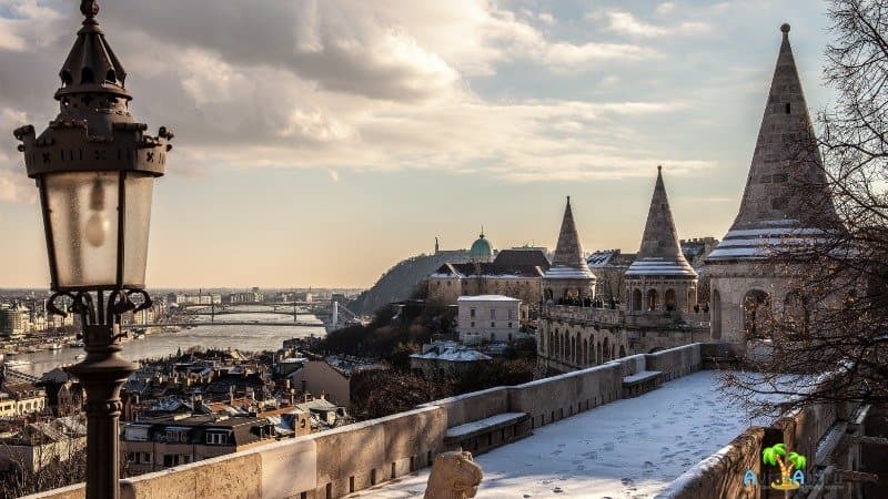 Венгрия Будапешт зимой