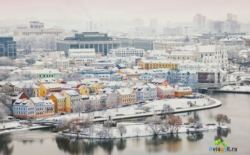 Минск зимой