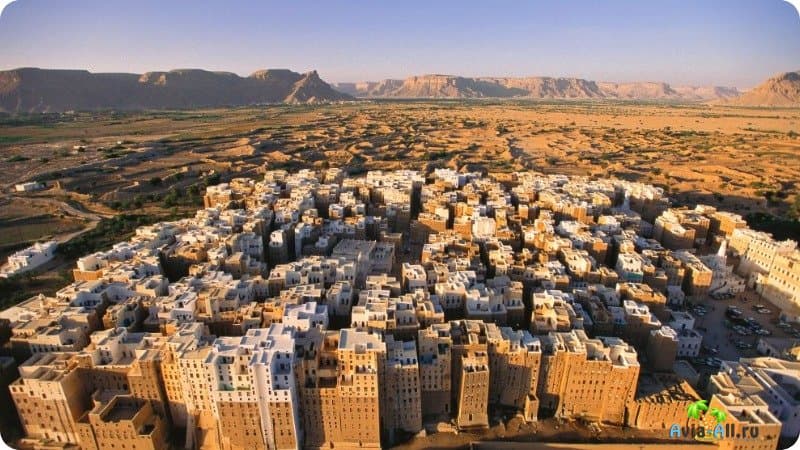 Город Шибам в Йемене