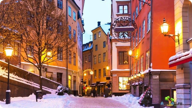 Отдых в Швеции зимой