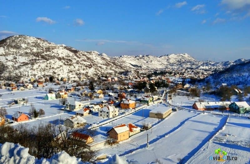 Погода в Черногории в январе и феврале