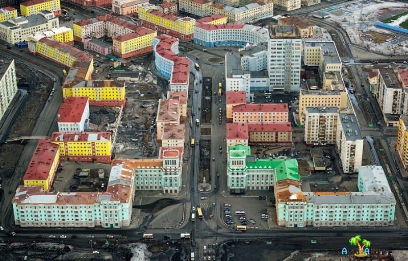Город на севере Красноярского края - Норильск. Экологический уровень2