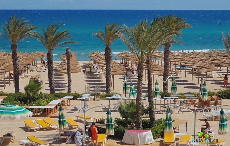 Отдых на пляжах Туниса в Тунисе