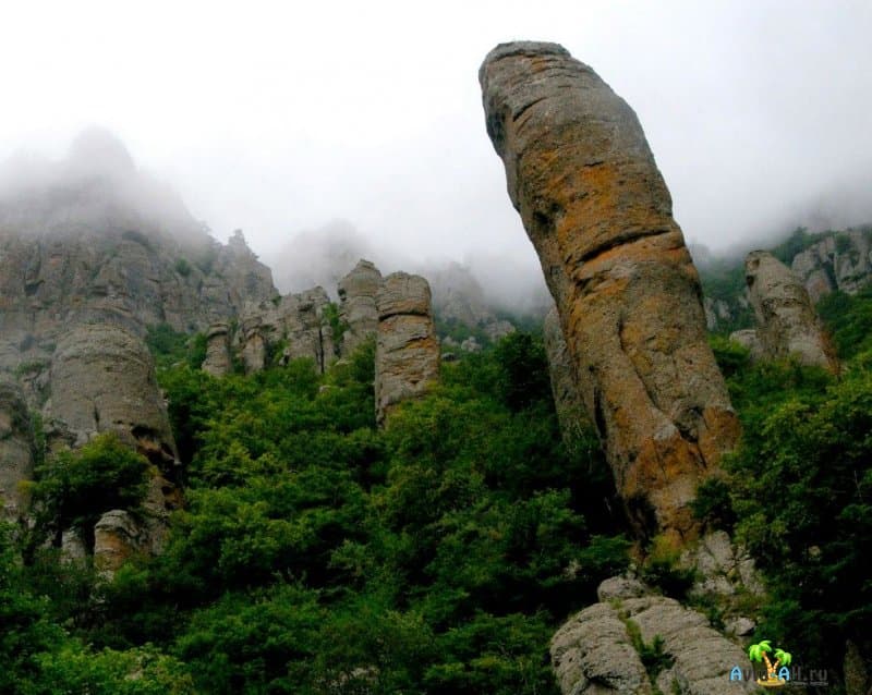 Долина Привидений Крым. Фото, как добраться, координаты