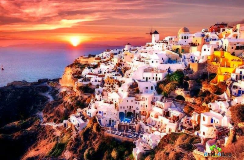 Закат в Греции. Горящие туры на лето 2021