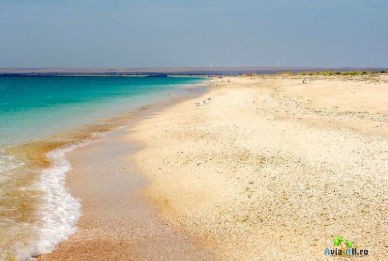 Оленевка – лучший песчаный пляж Крыма