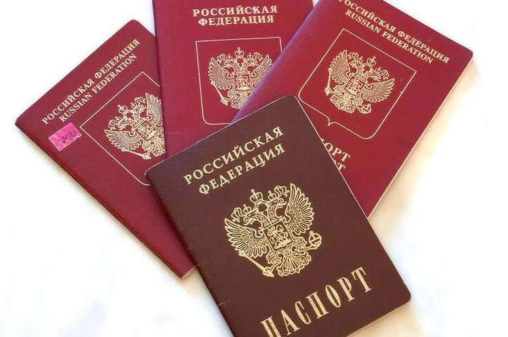 Паспорта разных цветов 