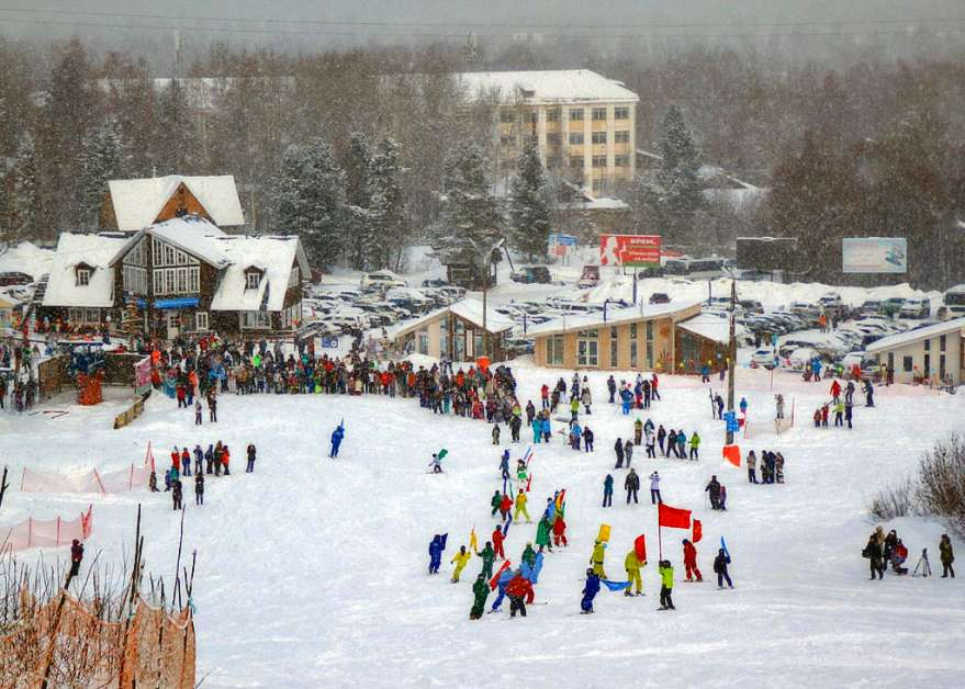 Горнолыжные курорты в России в декабре 2022